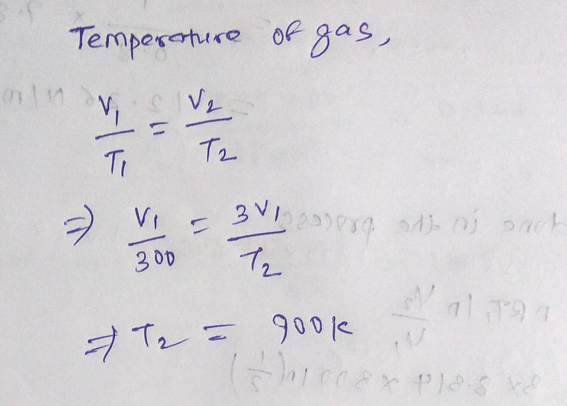 RE: What would be the temperature of gas ? 
